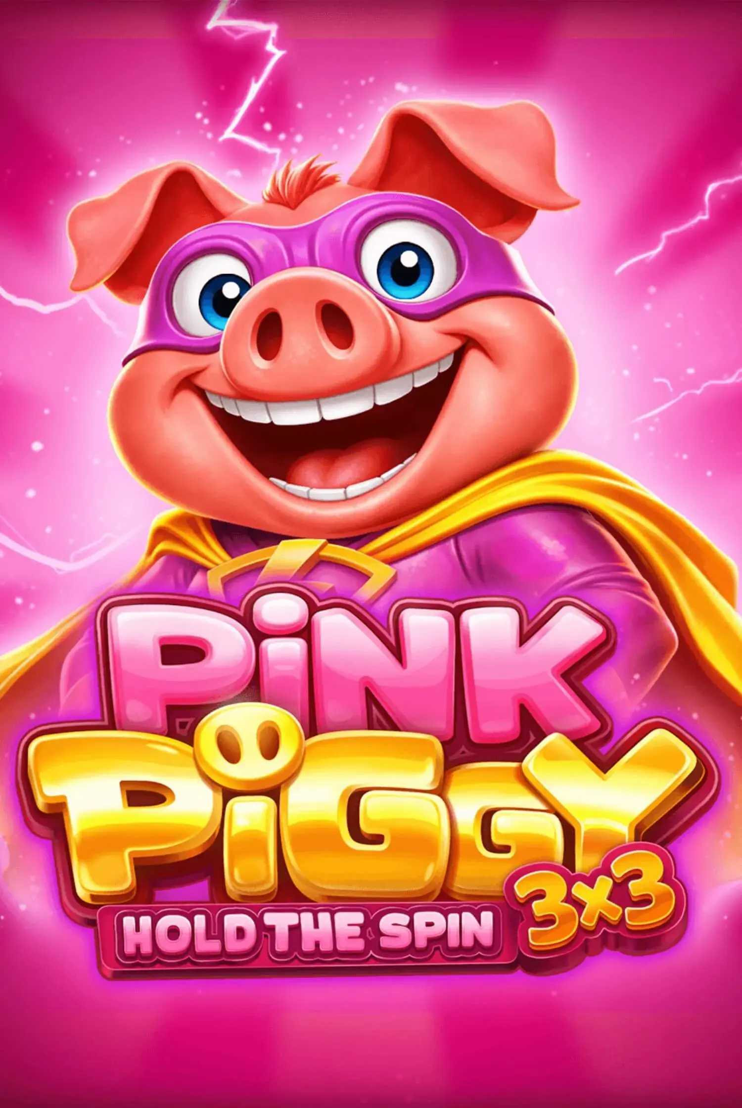3×3 Pink Piggy: Hold the Spin
