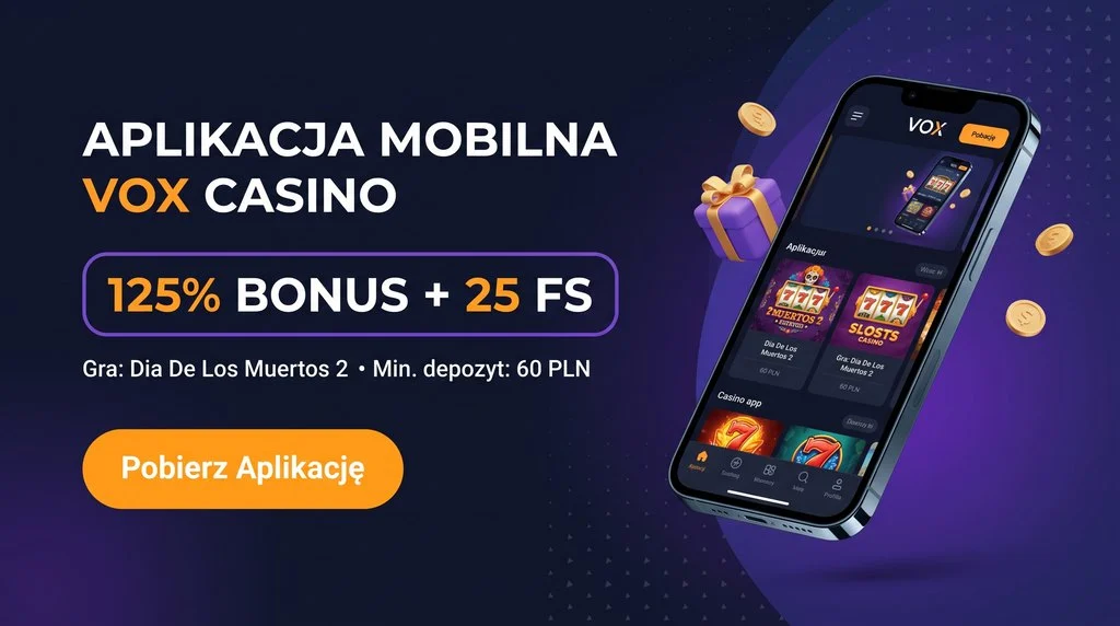 vox casino app banner